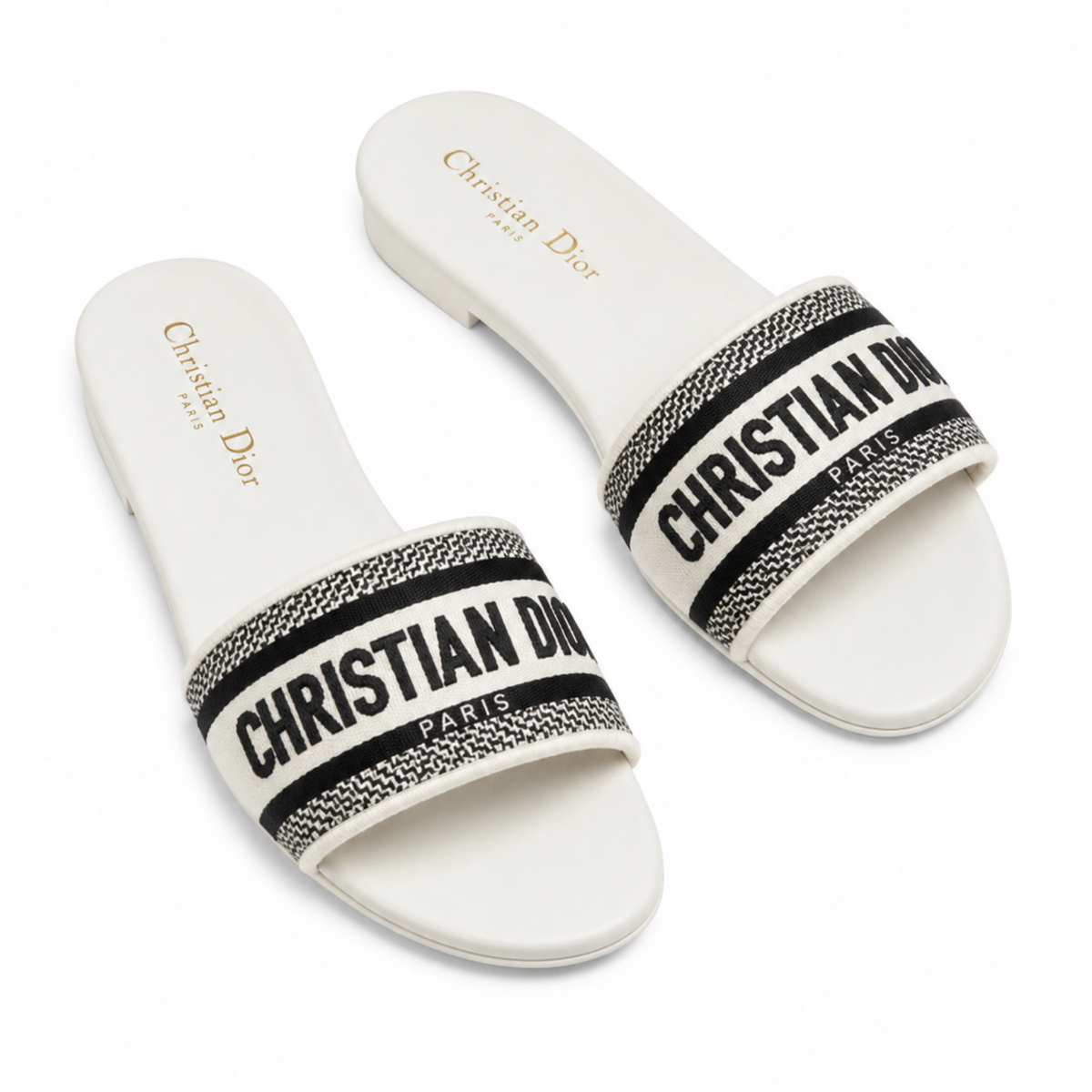 Dior Dway Slide - White