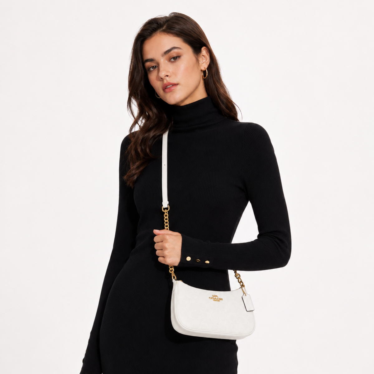 Coach Teri Shoulder Bag – Chalk