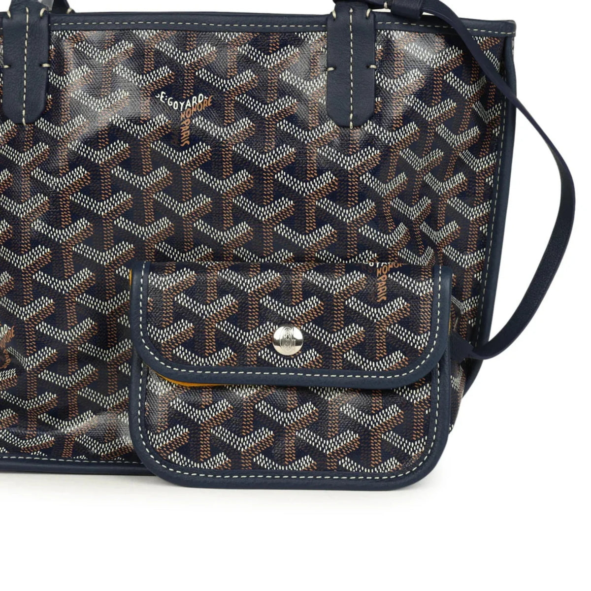Goyard Anjou Mini – Navy Blue
