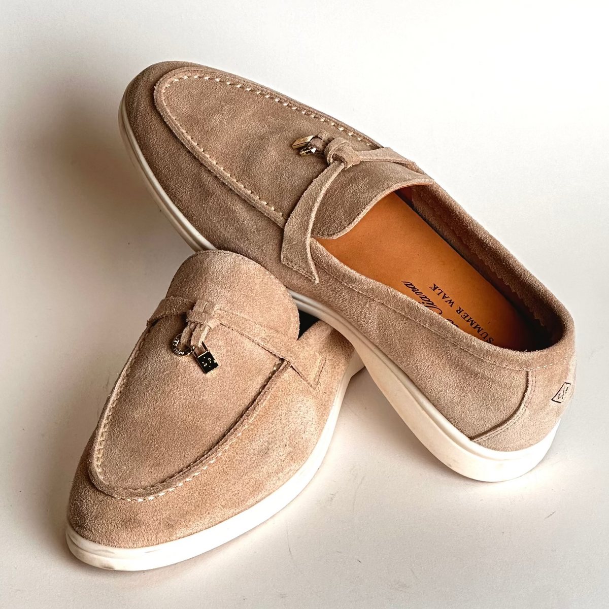Loro Piana Women’s Loafers - Beige