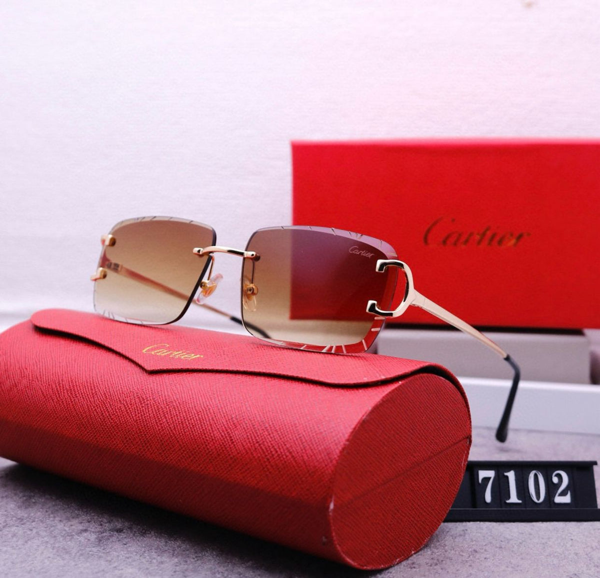 Cartier C Décor Brown Gradient
