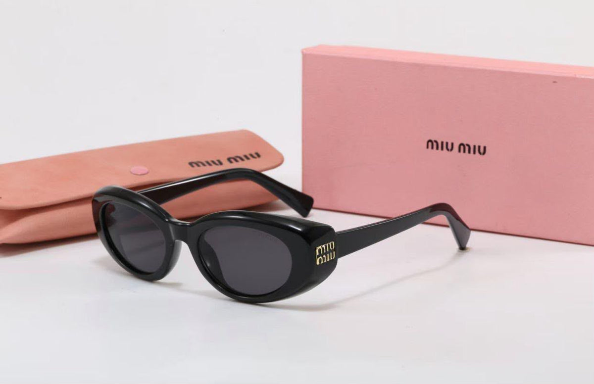 Miu Miu Black Oval