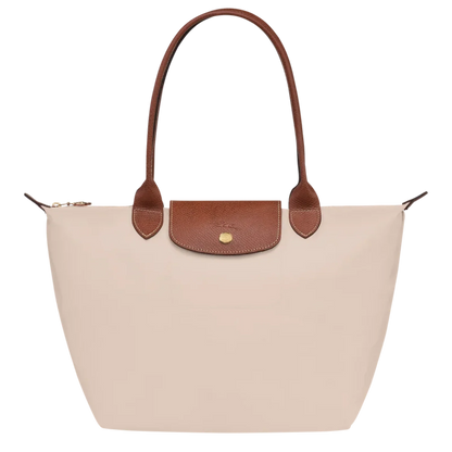 Le Pliage Original M Tote bag - Paper Cream