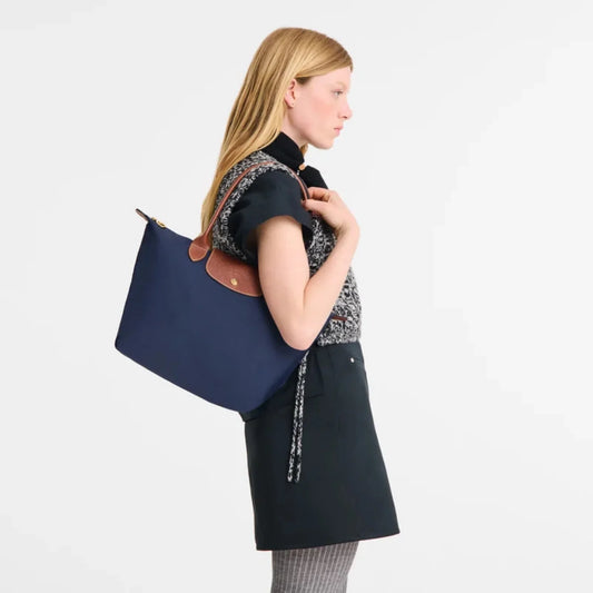 Le Pliage Original M Tote bag - Navy