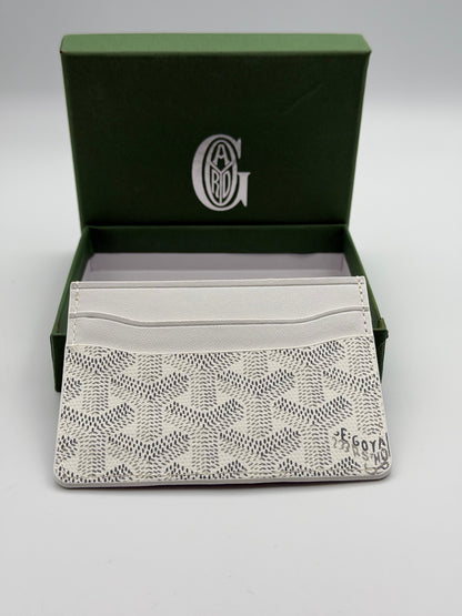 Goyard-Style Card Holder