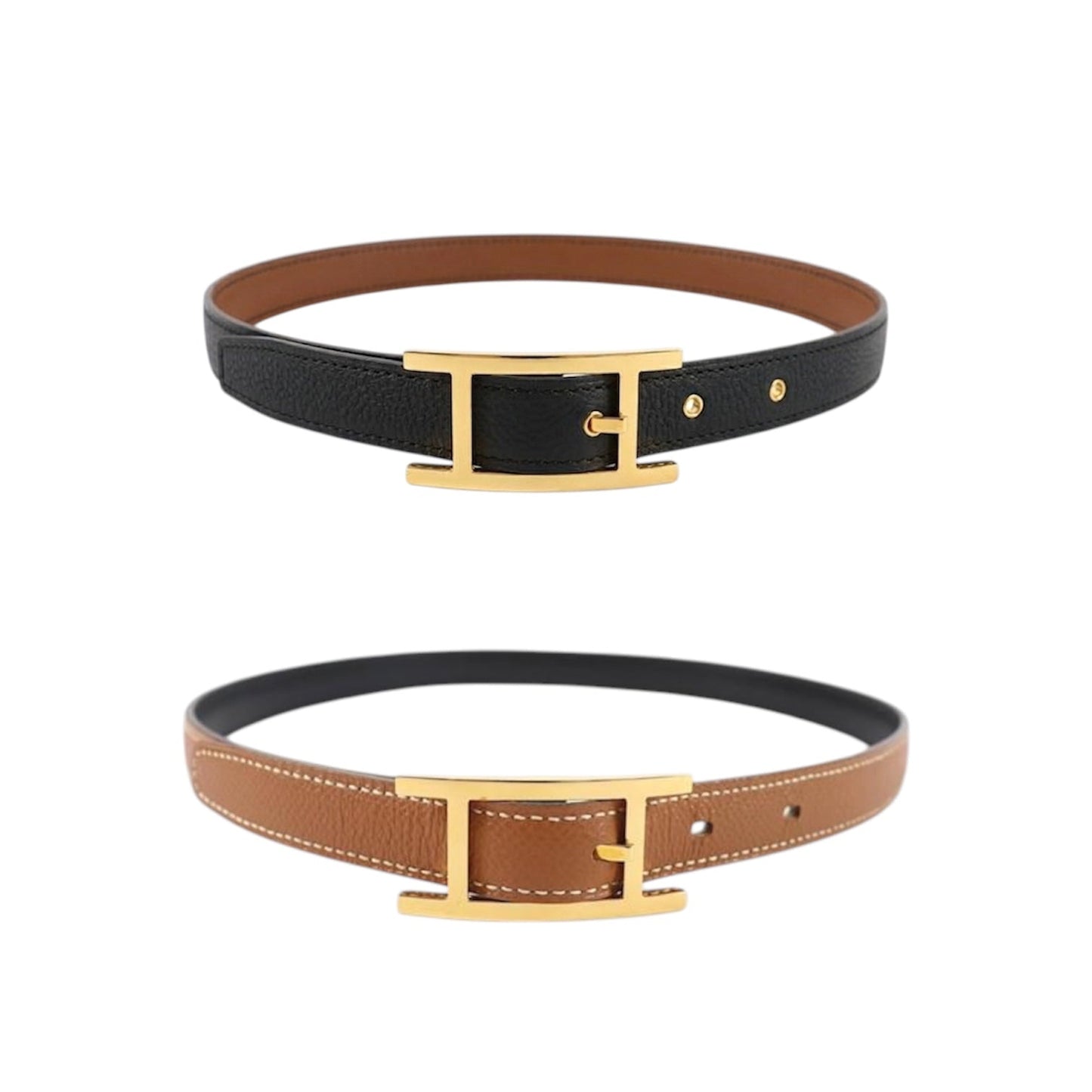 Hermes belt (reversible)