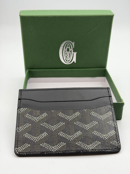 Goyard-Style Card Holder