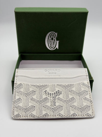 Goyard-Style Card Holder