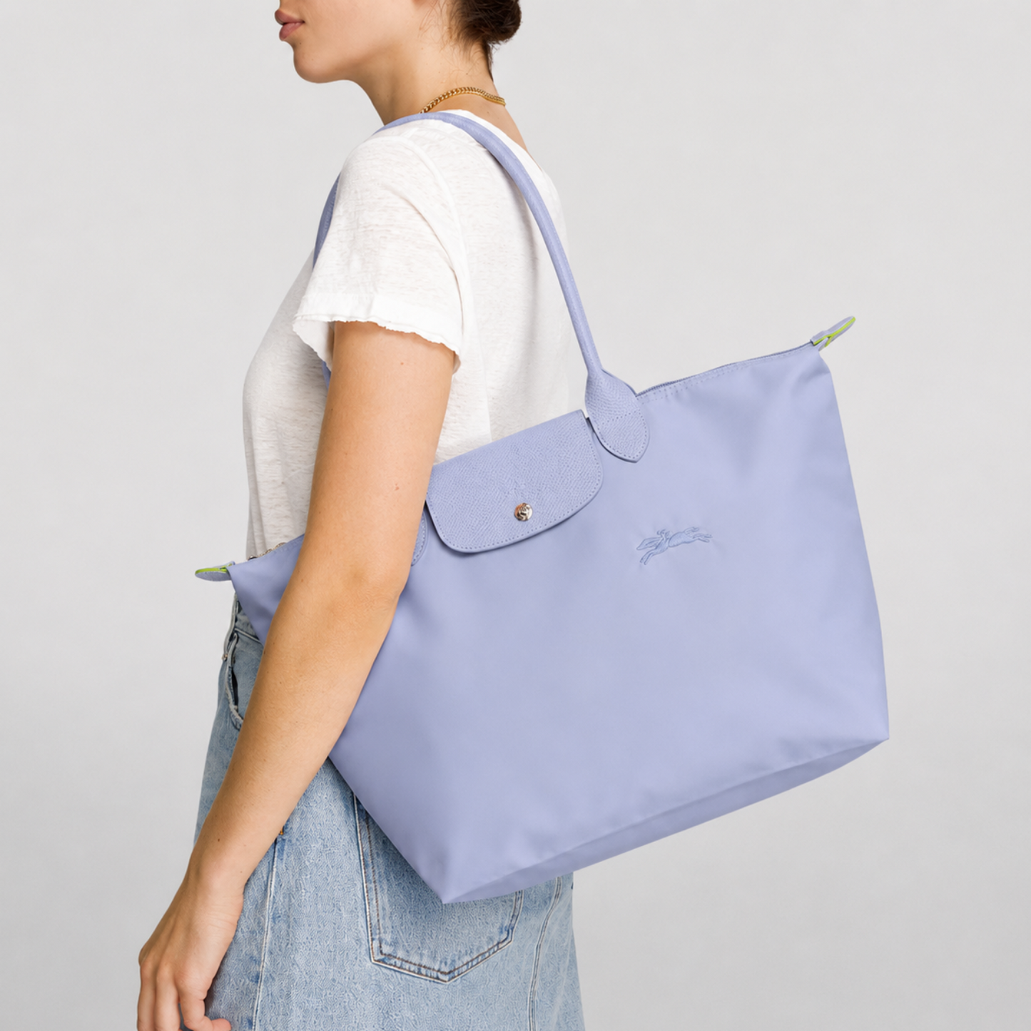 Le Pliage One L Tote bag - Sky Blue