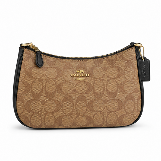 Coach Teri  – Tan & Black