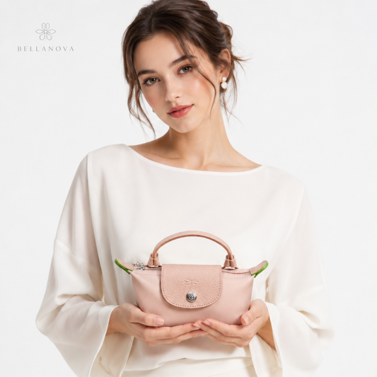 Mini Longchamp Bag - Rose Pink