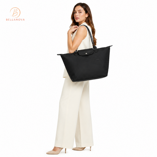 Longchamp Le Pliage Tote Bag - Full Black