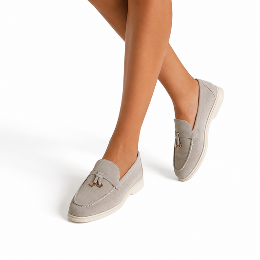 Loro Piana Women’s Loafers - Gray