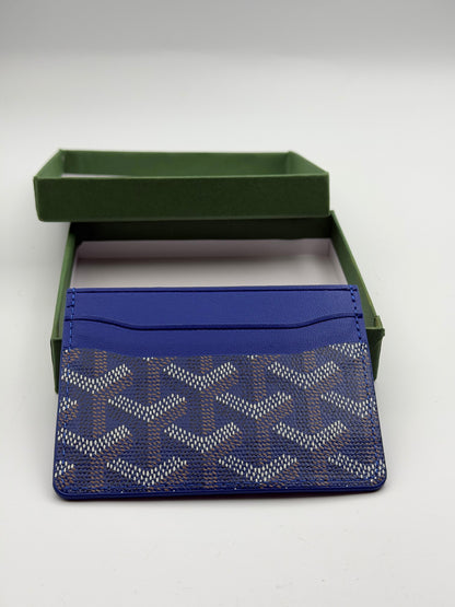 Goyard-Style Card Holder