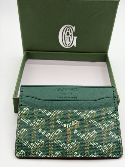 Goyard-Style Card Holder