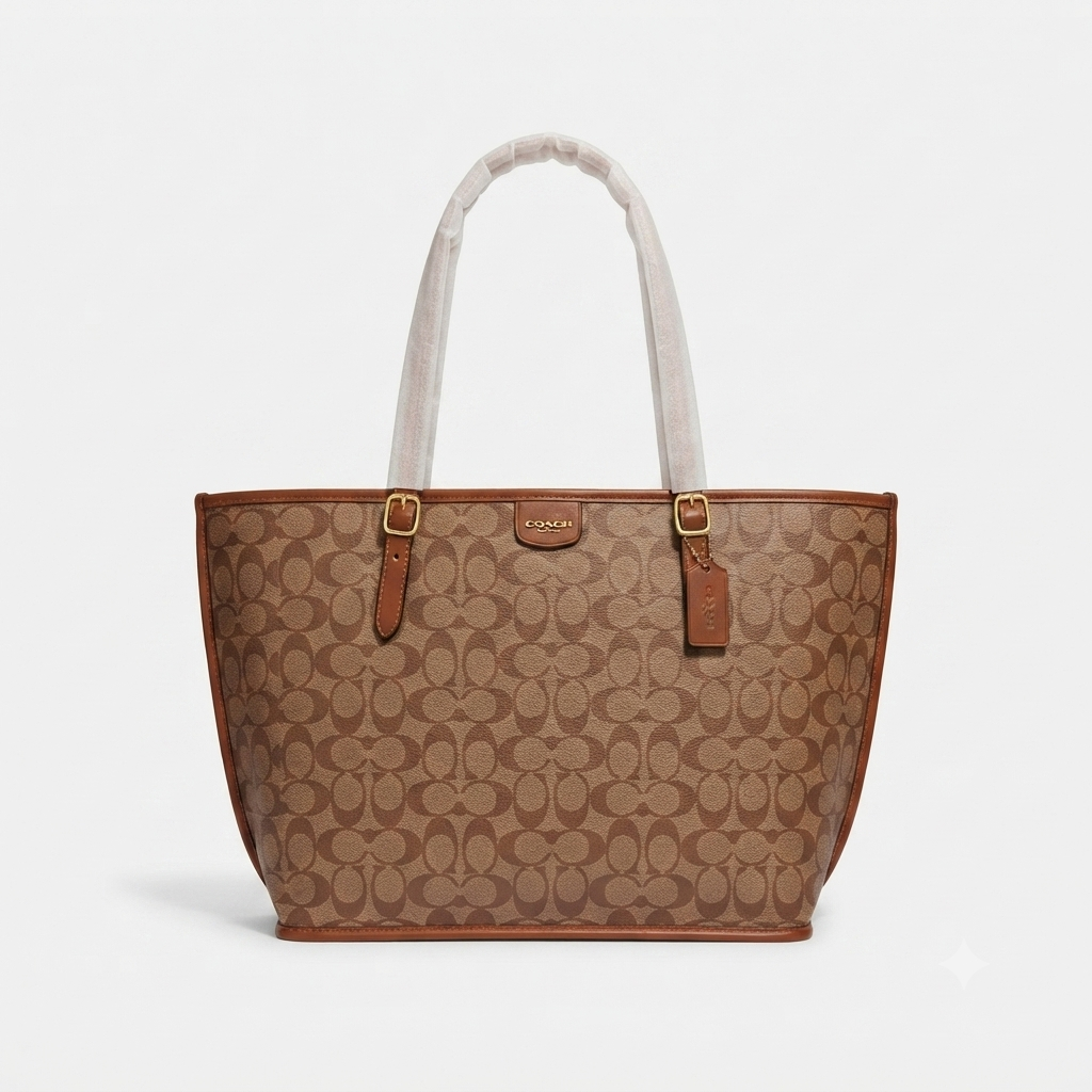 Coach Women's Black Double-Handled