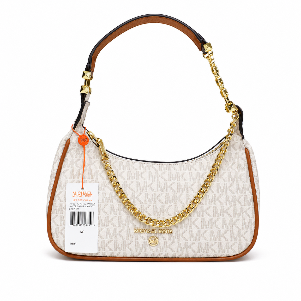 Michael Kors Jet Set Charm Small Logo Shoulder Bag