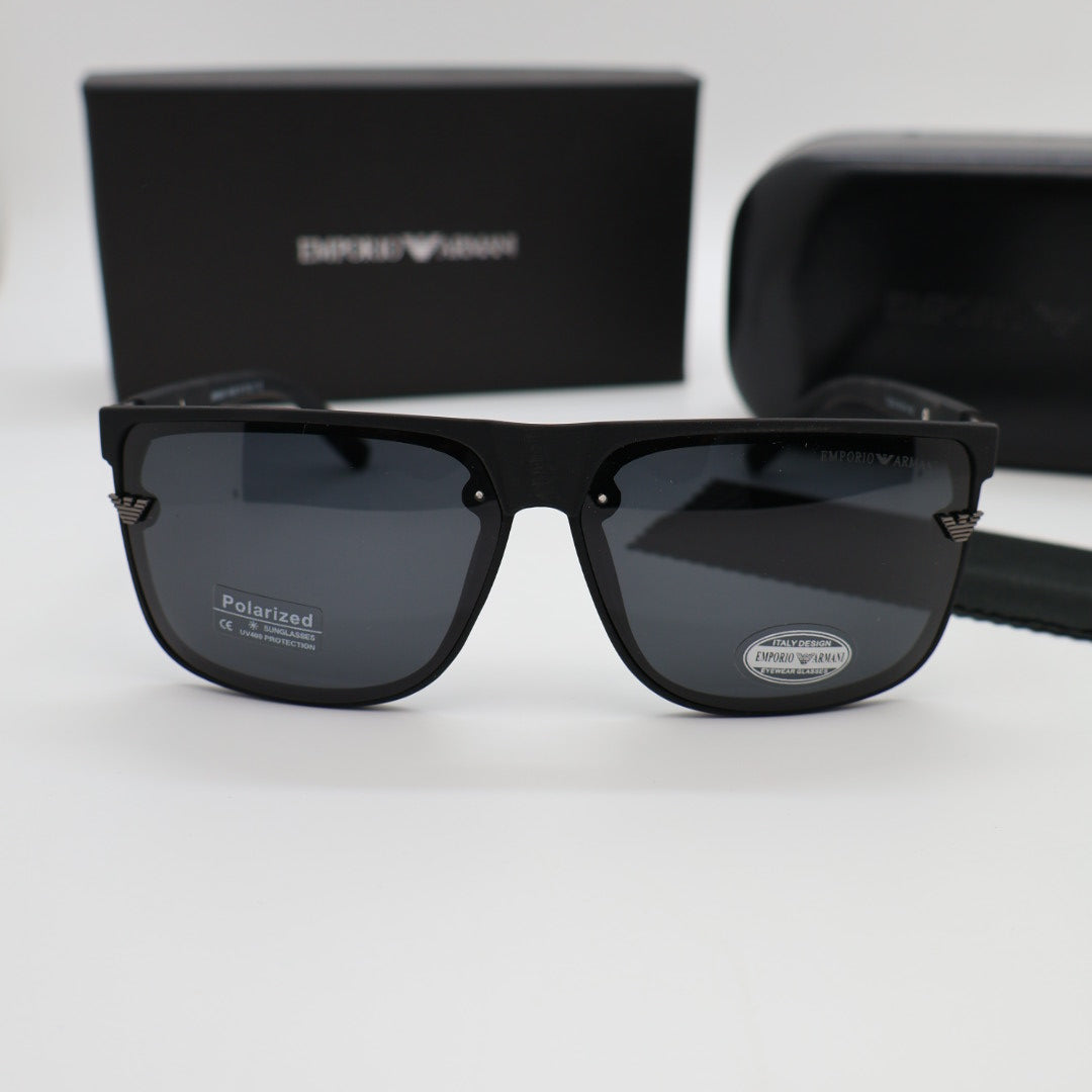 Emporio Armani - Polarized Black Sunglasses