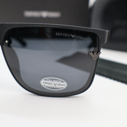 Emporio Armani - Polarized Black Sunglasses
