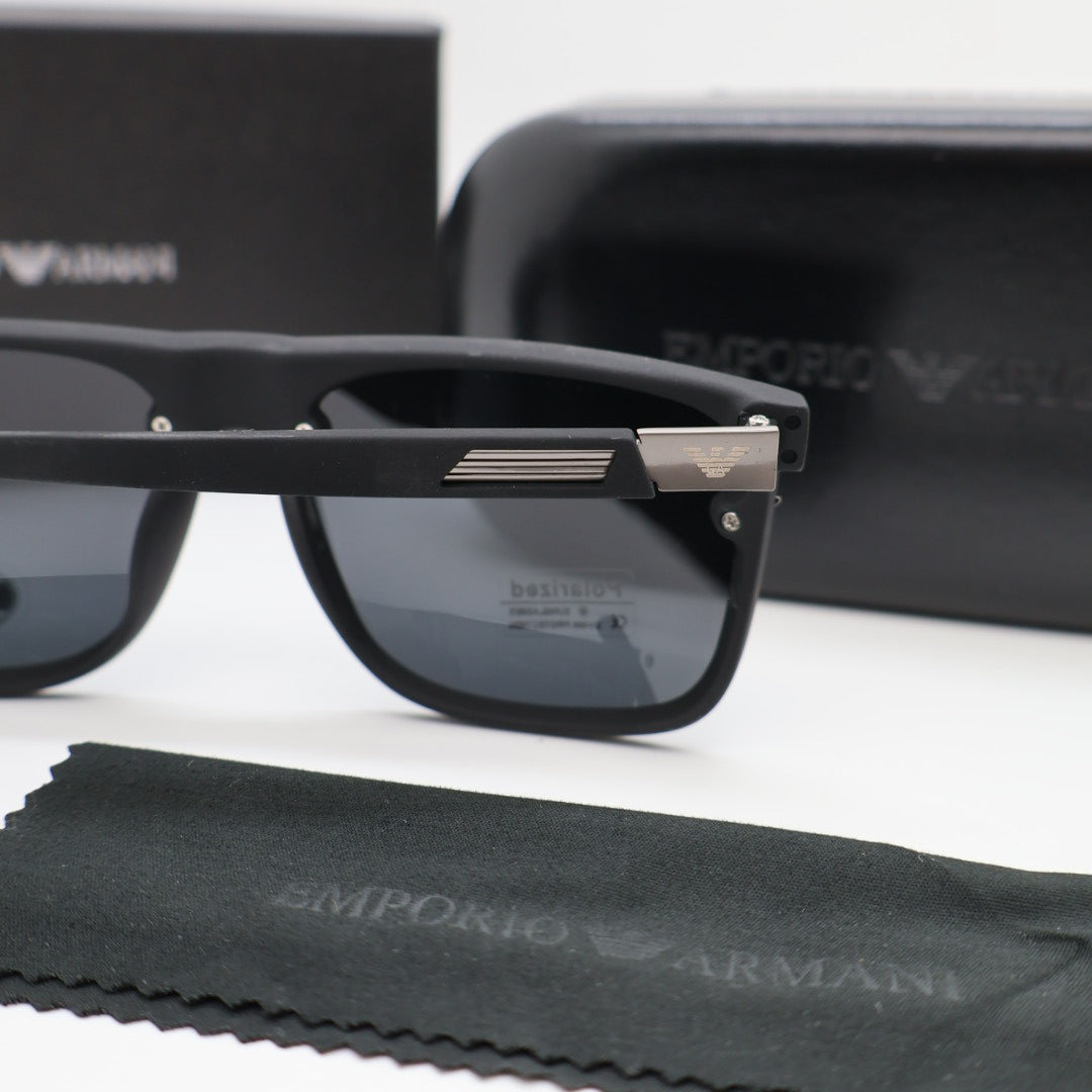Emporio Armani - Polarized Black Sunglasses