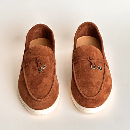 Loro Piana Women’s Loafers - Brown