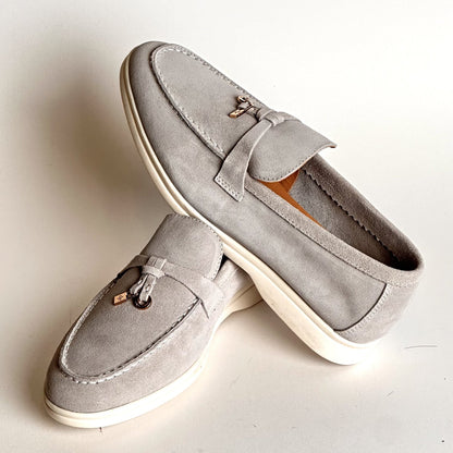 Loro Piana Women’s Loafers - Gray