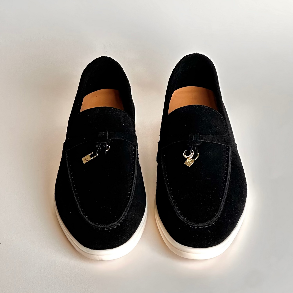 Loro Piana Women’s Loafers - Black