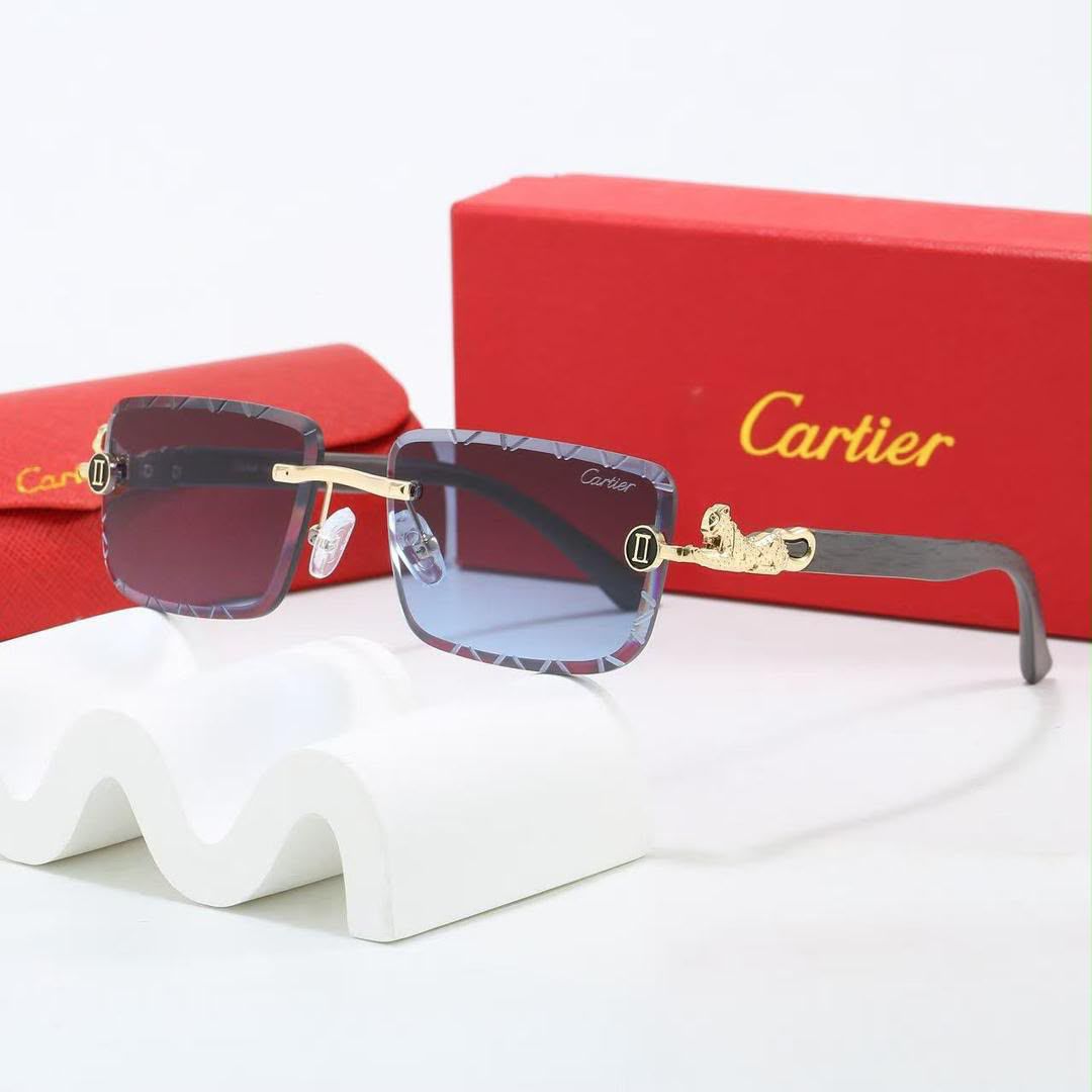 Cartier Rimless Square Gradient