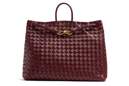 Bottega Veneta Andiamo Bag - Burgundy
