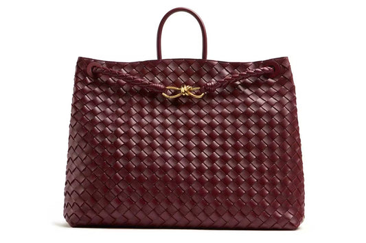Bottega Veneta Andiamo Bag - Burgundy