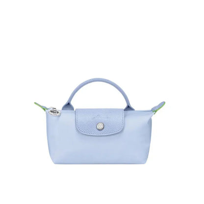 Le Pliage Original Pouch with handle - Sky Blue