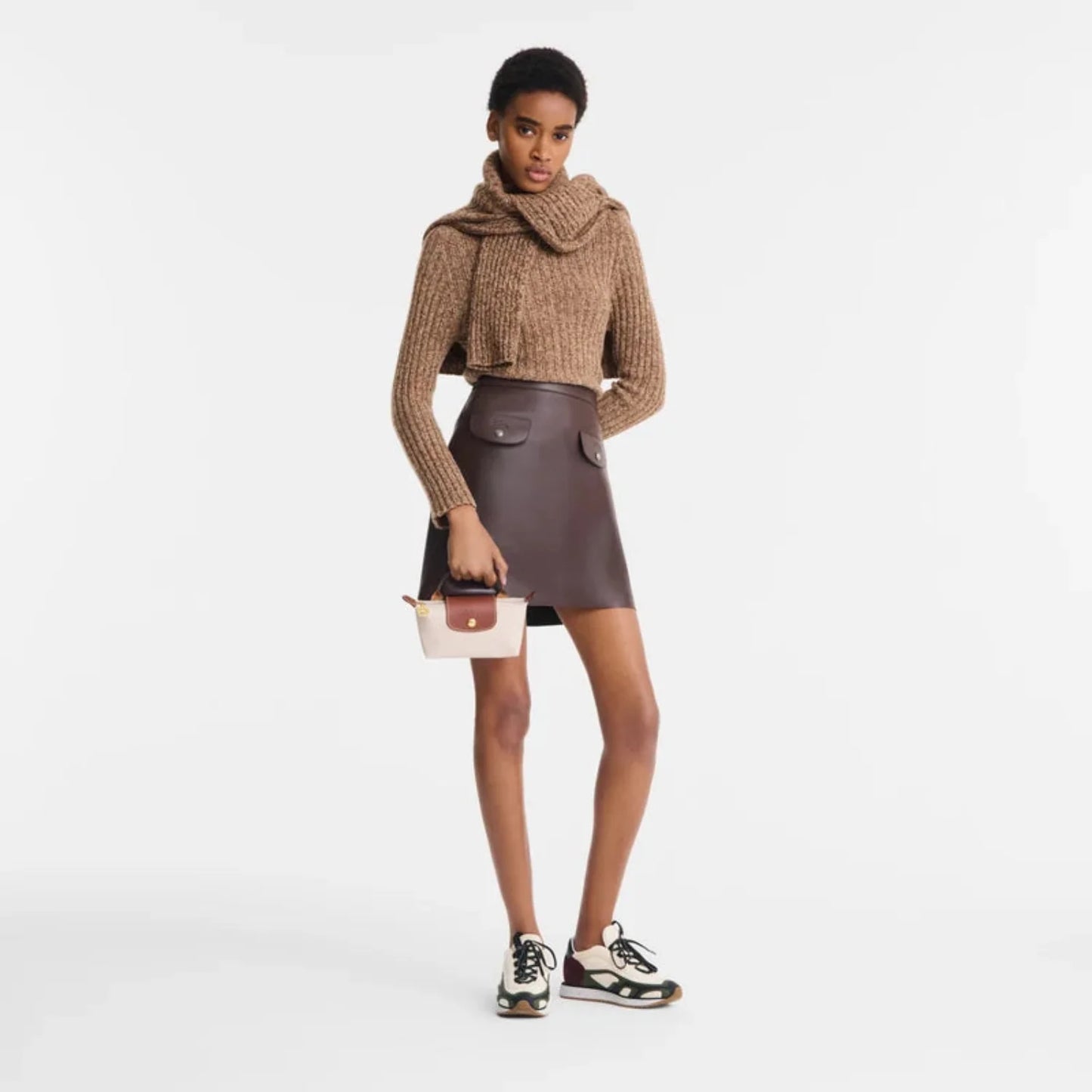 Le Pliage Original Pouch with handle - Paper
