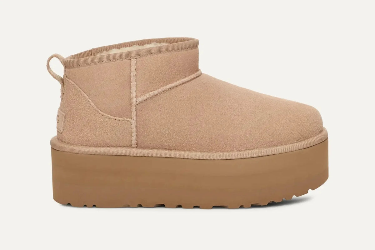 UGG Classic Ultra Mini Platform Boot – Sand