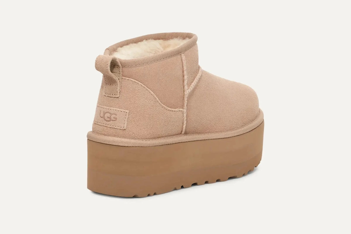 UGG Classic Ultra Mini Platform Boot – Sand