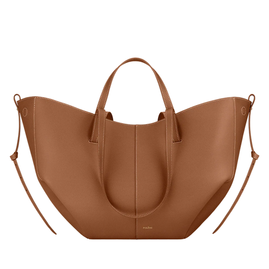 Polène Cyme Tote - Chestnut