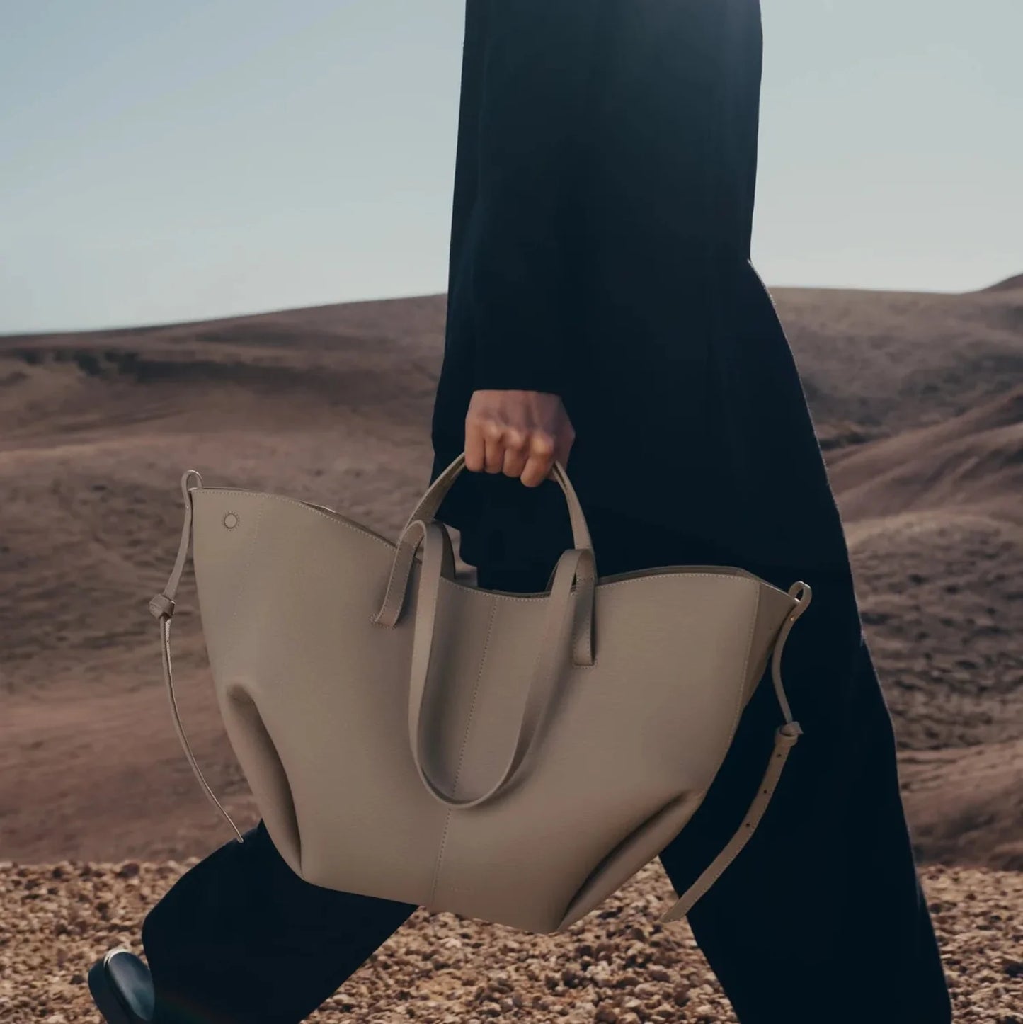 Polène Cyme Tote - Taupe