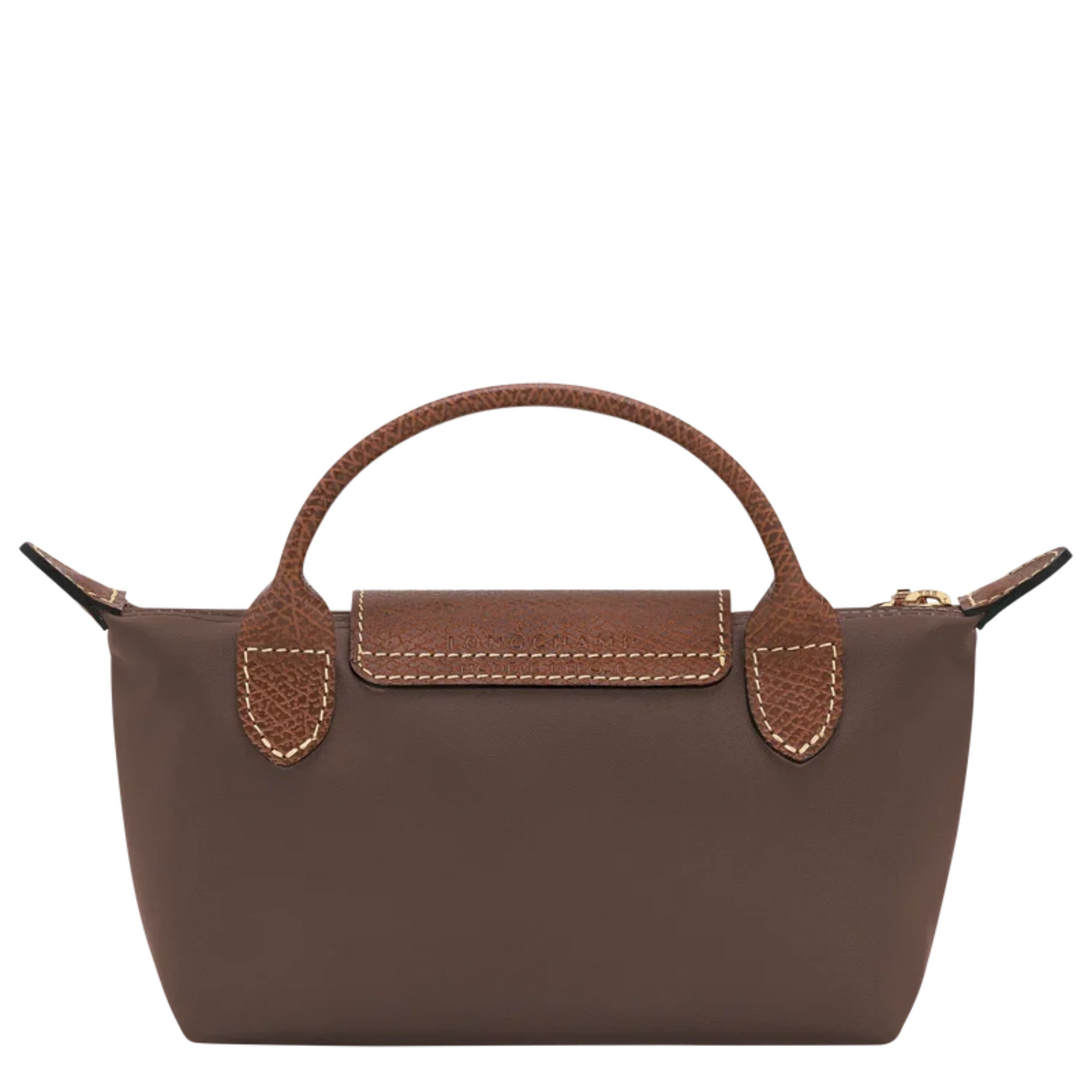 Le Pliage Original Pouch with handle - Ebony