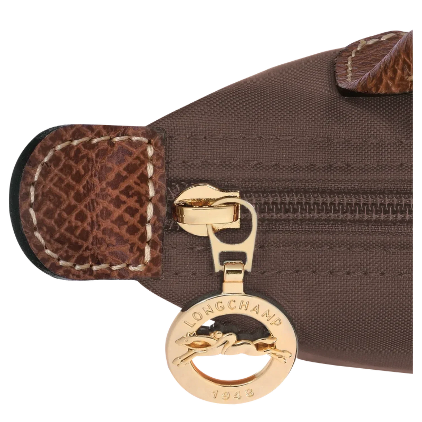 Le Pliage Original Pouch with handle - Ebony