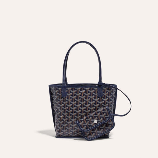 Goyard Anjou Mini – Navy Blue