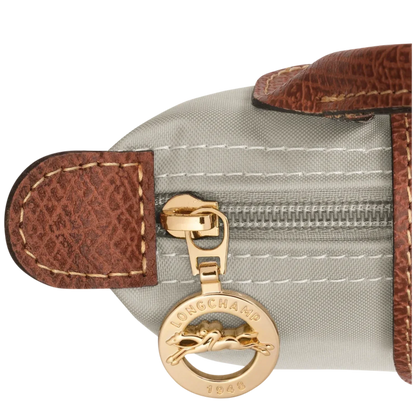 Le Pliage Original Pouch with handle - Gray