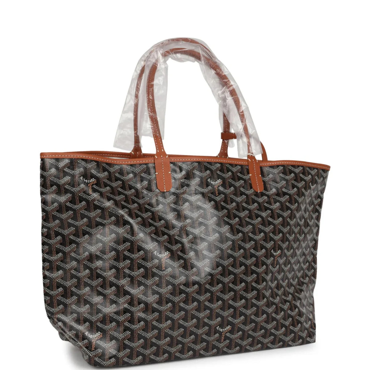 Goyard Saint Louis PM Tote Bag - Black Brown