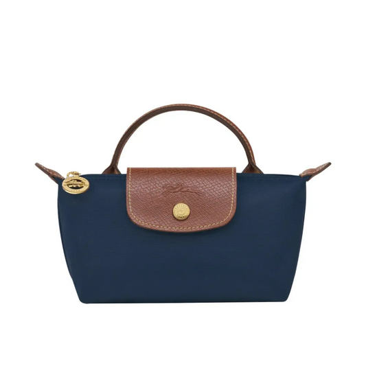 Mini Longchamp Bag - Navy Blue