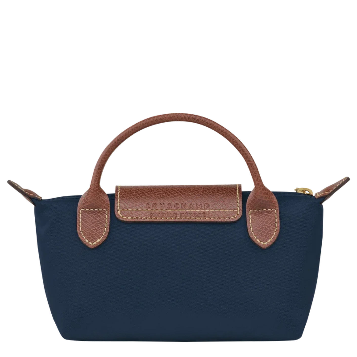 Le Pliage Original Pouch with handle - Navy Blue