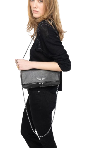 Zadig & Voltaire Rock Clutch - Black