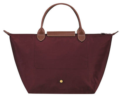 Le Pliage Original M Tote bag - Burgundy