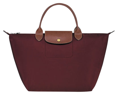 Le Pliage Original M Tote bag - Burgundy