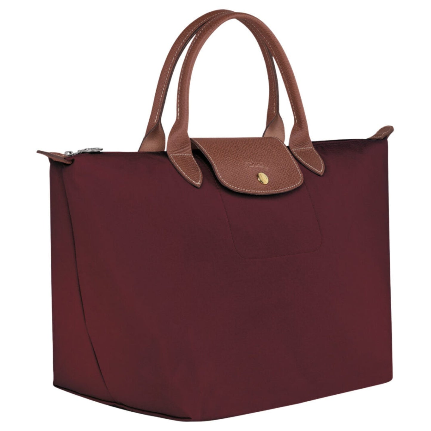 Le Pliage Original M Tote bag - Burgundy