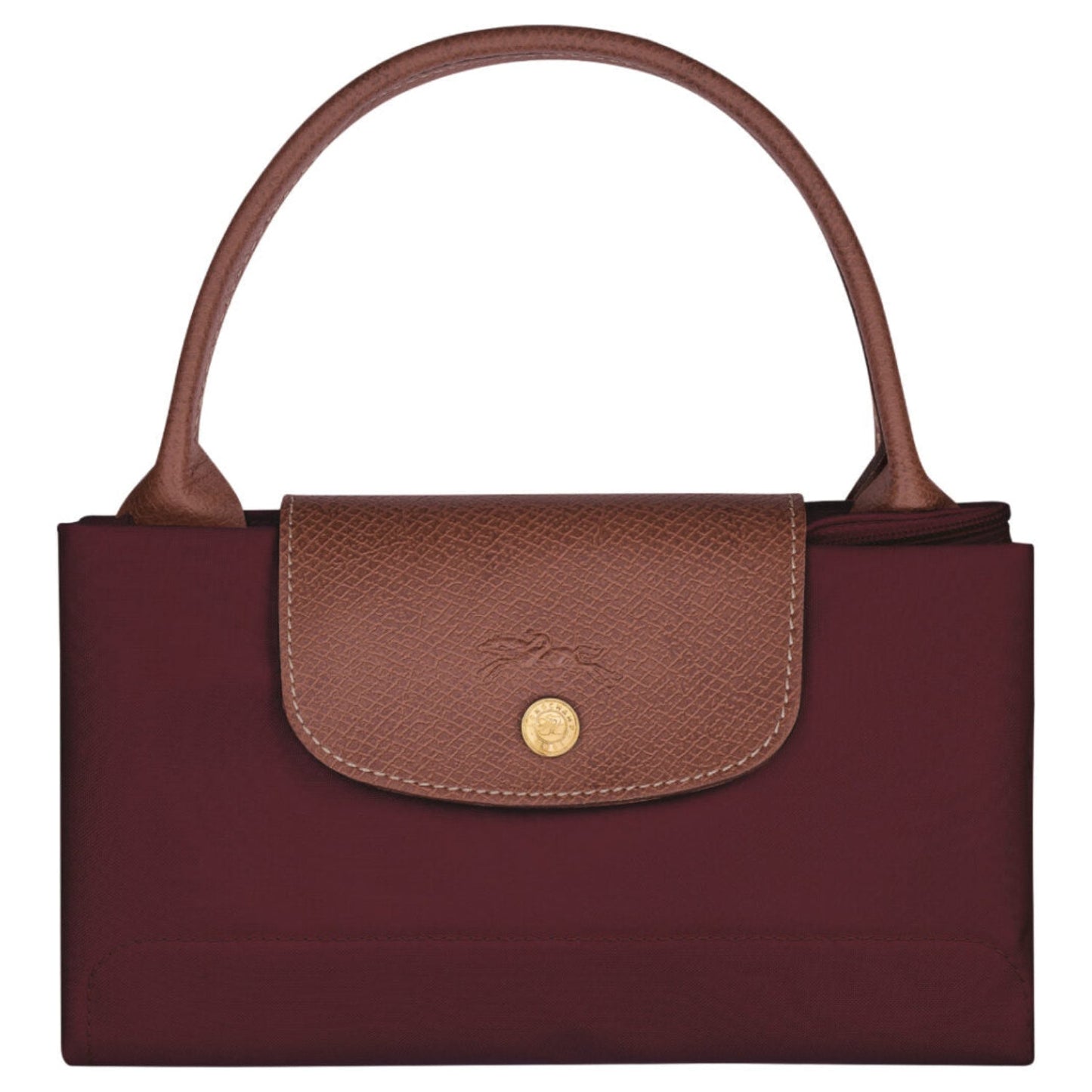 Le Pliage Original M Tote bag - Burgundy