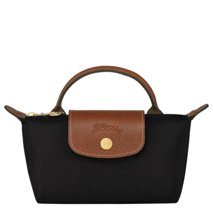 Le Pliage Original Pouch with handle - Black