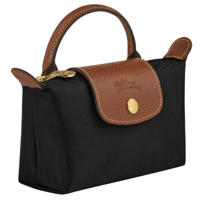 Le Pliage Original Pouch with handle - Black